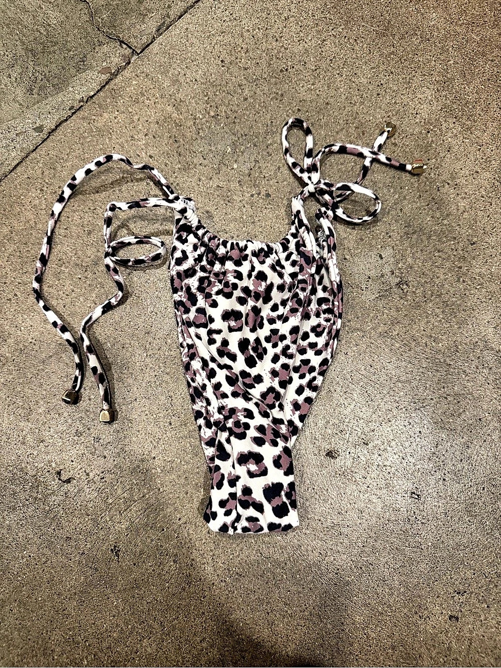 Blackbough Leopard Print Bikini Size Small Like New